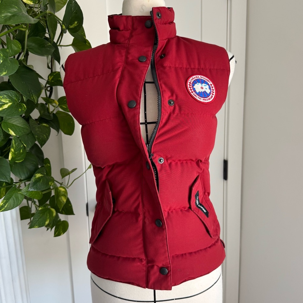 Canada Goose Cherry Red Arctic Program Coat
